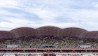 Monster Jam, Melbourne, event, monster truck, monster trucks. stadium, AAMI park stadium, crowd, public, show, jumps, danger, speed, crash, 4x4, four wheel drive, v8, engine, engines, sunny day, Roger Thompson Photography