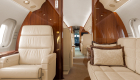 Bombardier Global XRS private jet internal seating photo