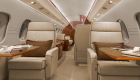 Bombardier Global XRS private jet internal seating photo